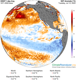 La Niña hasta finales de 2022, al menos