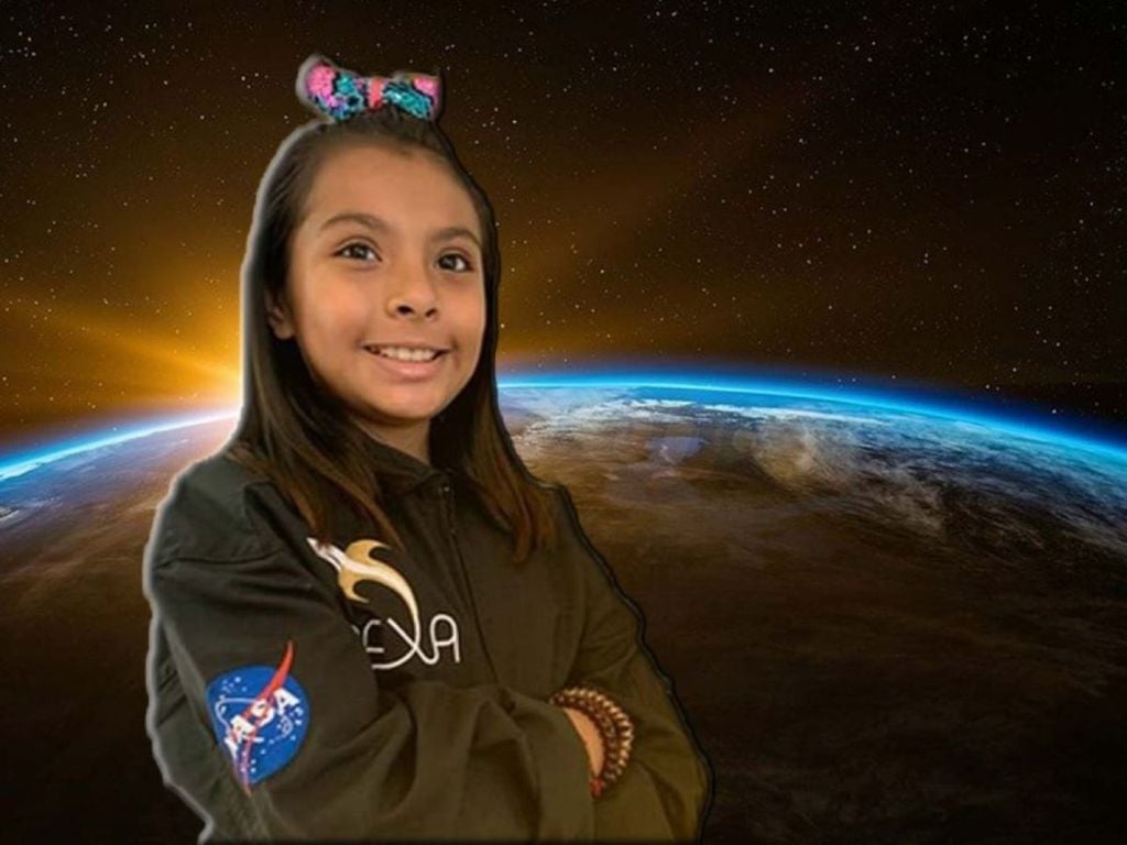 Adhara Maite Pérez Sánchez, la niña genio mexicana se preepara para ir al espacio
