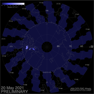 La nubes noctilucentes ya están aquí