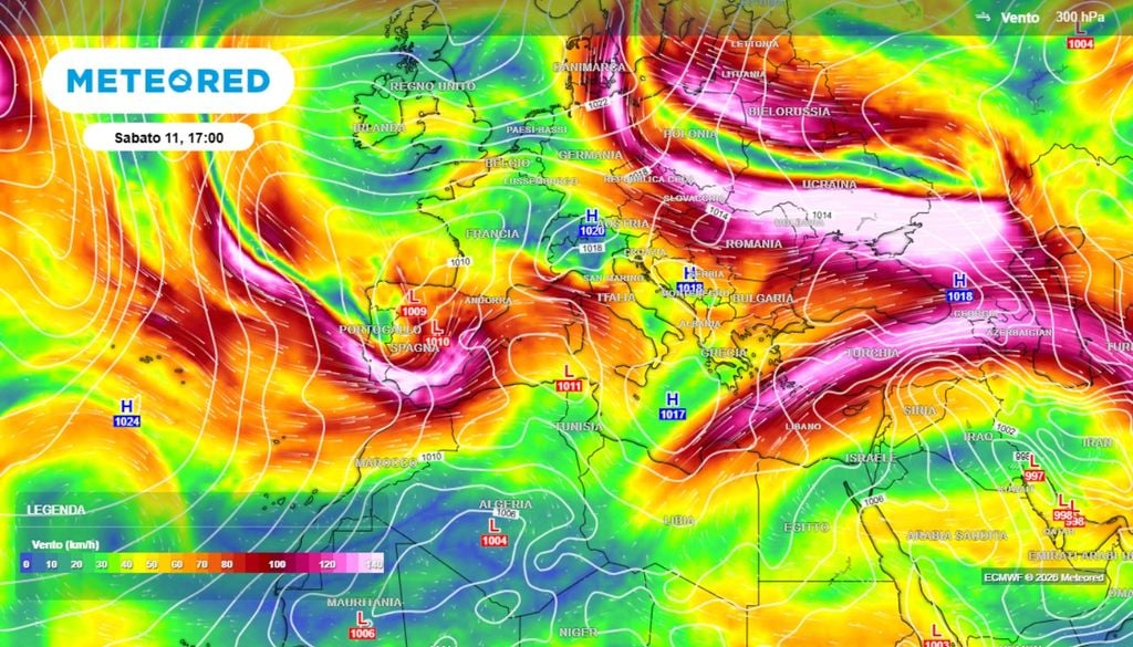 Il promontorio, poi, inizierà ad interessare con maggiore intensità anche il resto della nostra penisola, consolidando sia il regime di stabilità, che l'anomalia termica. Quindi, intorno a metà mese, l'ondata di calore inizierà ad estendersi su tutto lo stivale, con la possibili/probabile traslazione dell'asse anticiclonico verso est. ECMWF Meteored