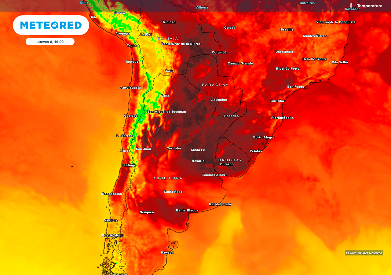 La Ola De Calor En Argentina Llega A Su Fin Un Frente Frío Traerá