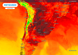 La ola de calor en Argentina llega a su fin: un frente frío traerá importantes lluvias y el ansiado descenso térmico