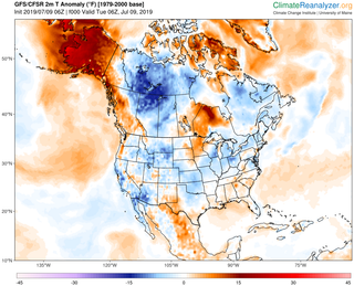 La ola de calor de Alaska altera la vida en la zona