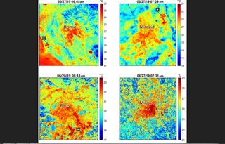 La ola de calor europea y las islas urbanas de calor
