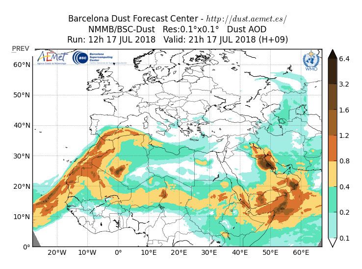 La Omm Destaca La Acción Sobre Las Tormentas De Arena Y Polvo La Omm Destaca La Acción Sobre Las Tormentas De Arena Y Polvo