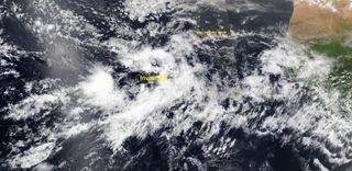 La onda tropical atlántica encuentra un ambiente hostil para su desarrollo