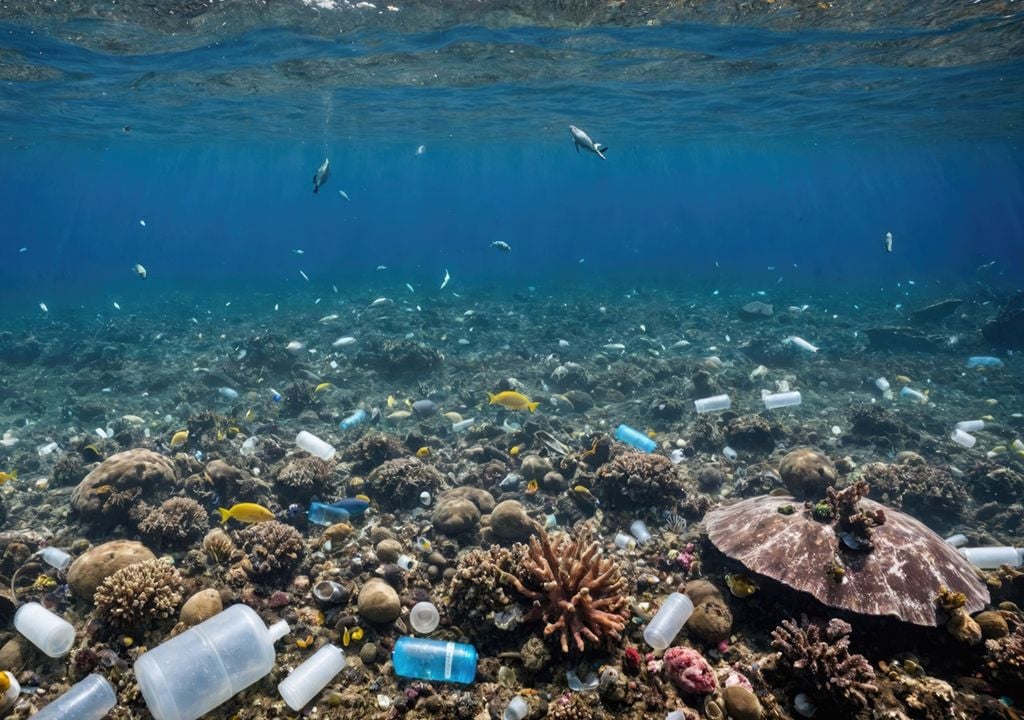 Cada día, se vierte en los océanos, ríos y lagos del mundo el equivalente a más de 2000 camiones de basura llenos de plástico.