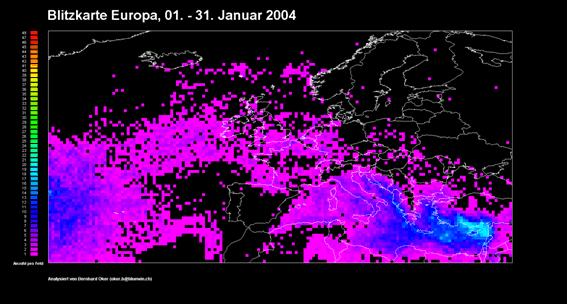 La Página Del Mes: Mapas Históricos De Rayos