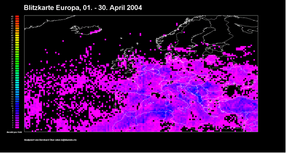 La Página Del Mes: Mapas Históricos De Rayos