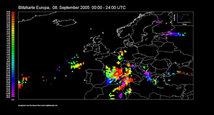 La Página Del Mes: Mapas Históricos De Rayos