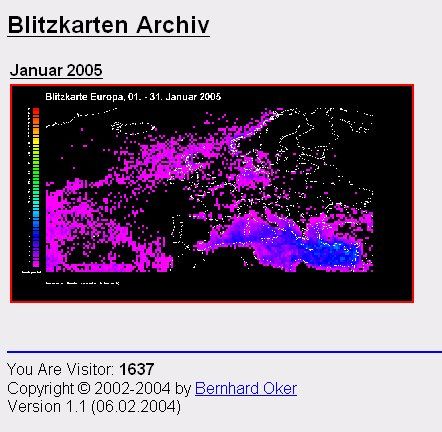 La Página Del Mes: Mapas Históricos De Rayos