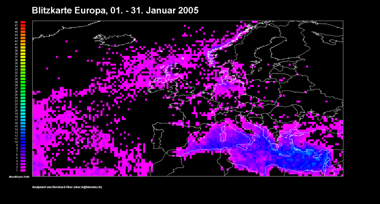 La Página Del Mes: Mapas Históricos De Rayos