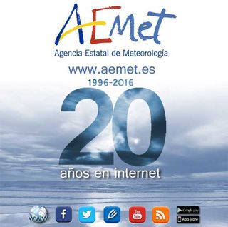 La página web de AEMET cumple 20 años