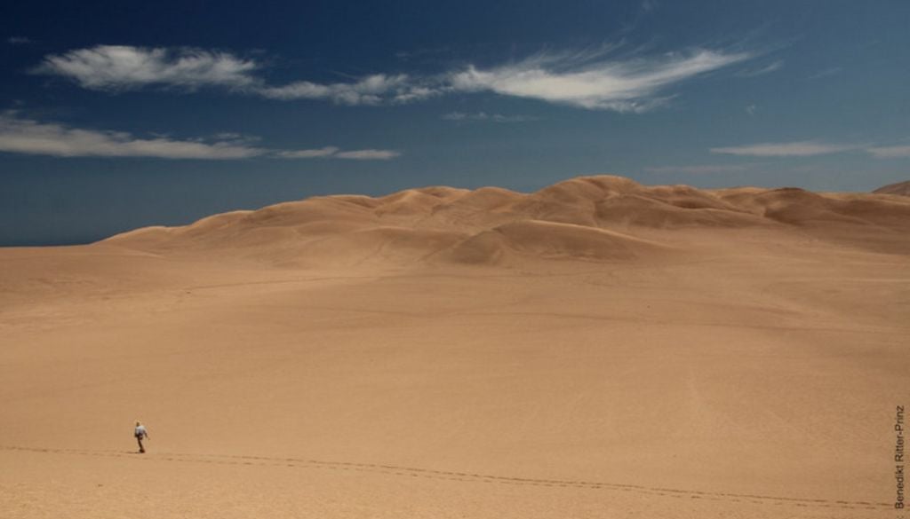 La zona más seca del desierto de Atacama ha permanecido con esas condiciones por más de 45 millones de años. Crédito: Benedikt Ritter-Prinz | Universidad de Colonia