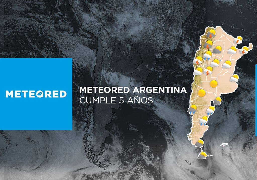 Aniversario 5 años Meteored Argentina