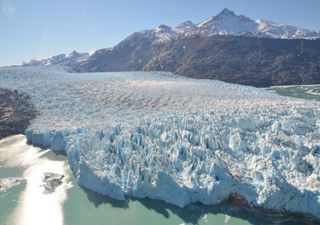 Gletscher schmelzen, eine Region wächst dadurch in die Höhe!