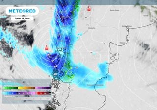 La Patagonia tendr&aacute; lluvias, nevadas y un regreso del fr&iacute;o por el avance de un intenso sistema de baja presi&oacute;n