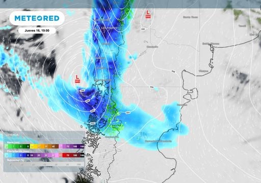 La Patagonia tendr&aacute; lluvias, nevadas y un regreso del fr&iacute;o por el avance de un intenso sistema de baja presi&oacute;n