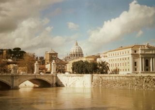 La piena del Tevere del 27 novembre 2005 a Roma