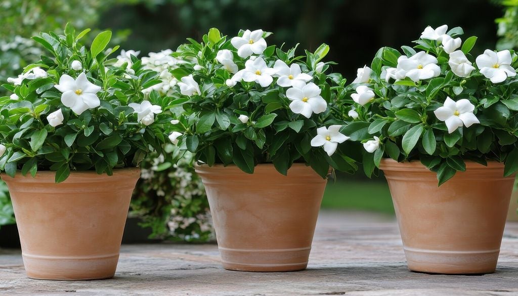 blossom Algunas gardenias se mantienen compactas y son especialmente adecuadas para cultivar en macetas y terrazas pequeñas.