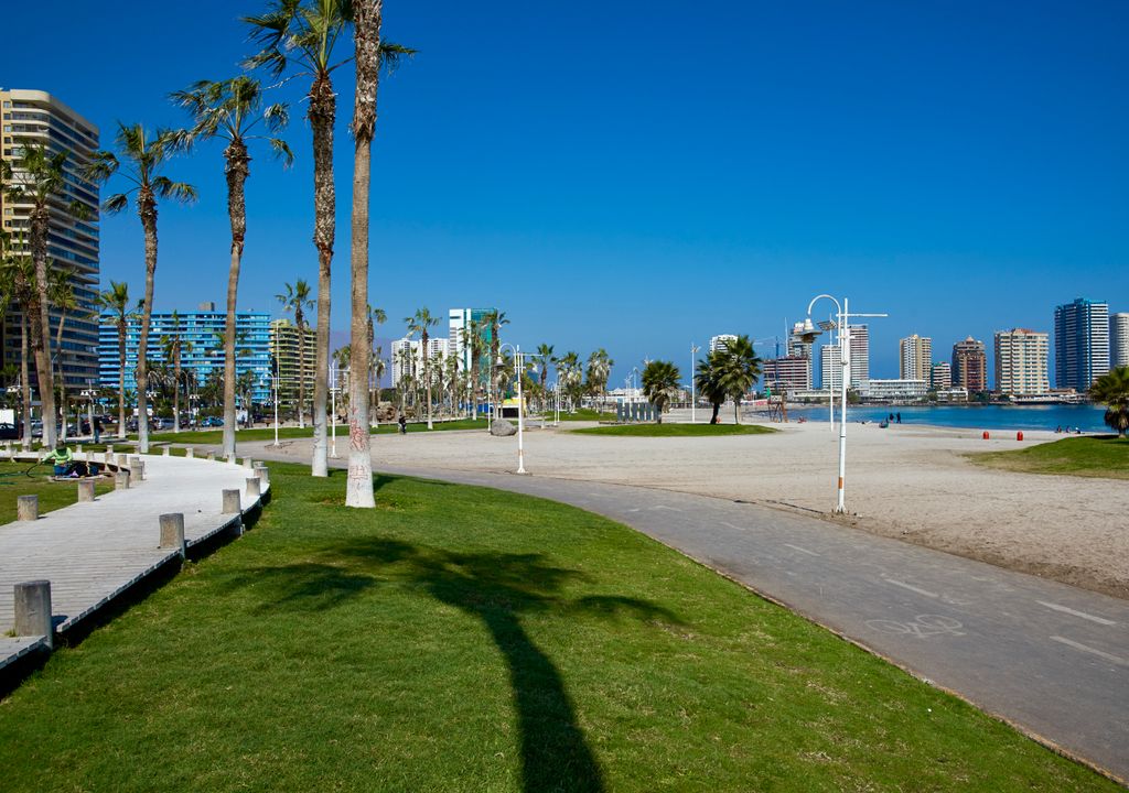 Paseo costero de Cavancha.