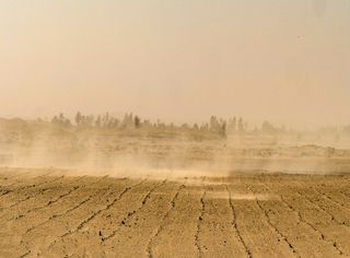 La polvere del Sahara arriva in Europa