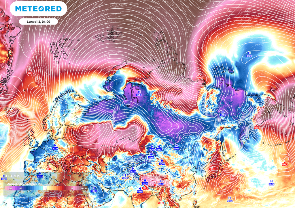 Riscaldamento stratosferico.