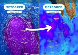 La probabilidad de lluvias se dispara en Santiago y la RM: el nuevo escenario para este fin de semana