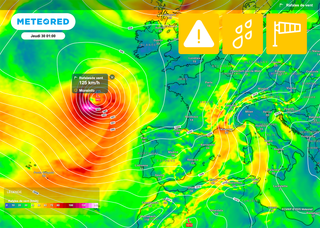 La prochaine forte dépression se formera le 29 octobre et affectera la France ! Voici les prévisions météo