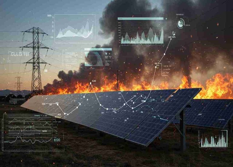 La production solaire est-elle menacée par les mégafeux ? Un modèle révolutionnaire révèle la réponse