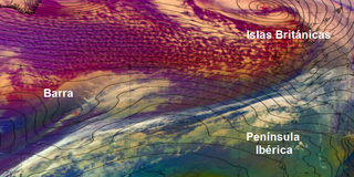 La profunda y peligrosa borrasca Barra: su ciclogénesis explosiva