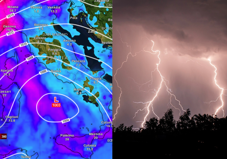 Allerta arancione in Liguria e Lombardia, netto peggioramento al Sud: attenzione domenica 15 in 9 regioni