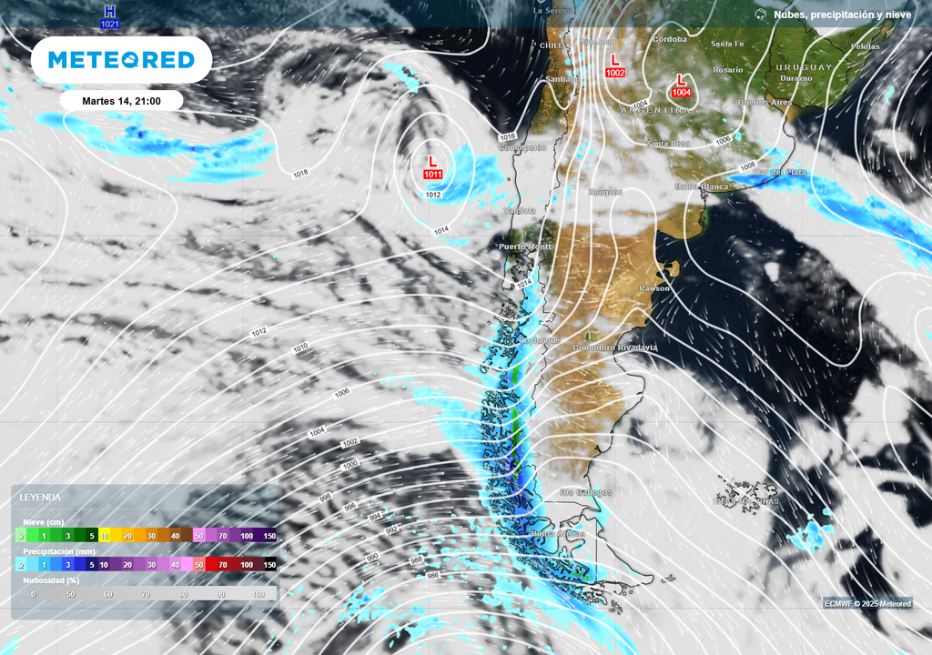 mapa de lluvia y nieve. mapa de lluvia y nieve.