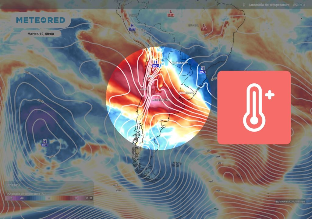 Tiempo Argentina clima pronóstico fin de semana agosto frío lluvias SMN
