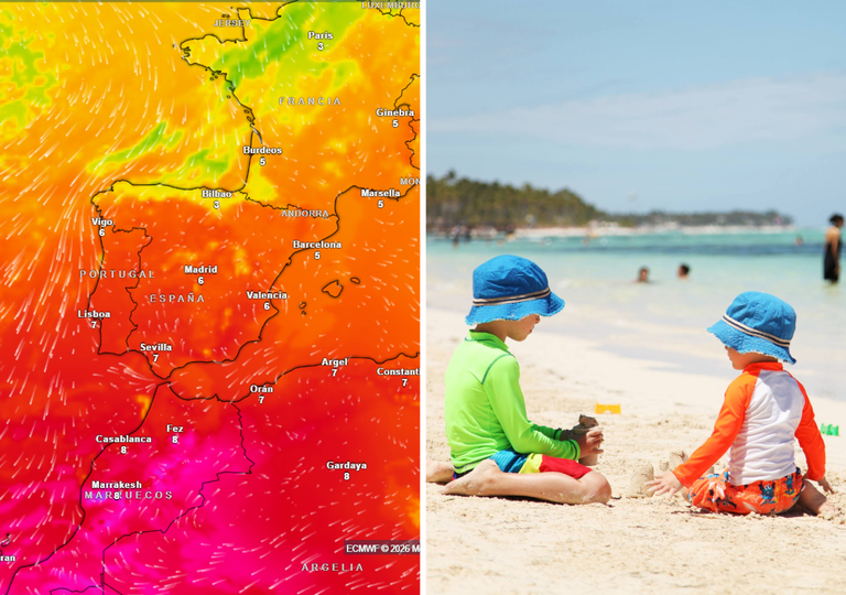 La radiaci&oacute;n solar de abril es tan fuerte como la de agosto: las horas de mayor riesgo