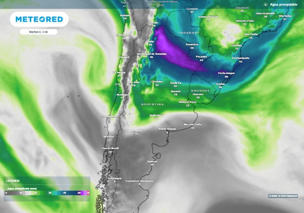 tiempo Argentina alerta lluvias Mendoza San Juan Buenos Aires Pronóstico