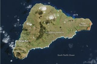 La remota Isla de Pascua