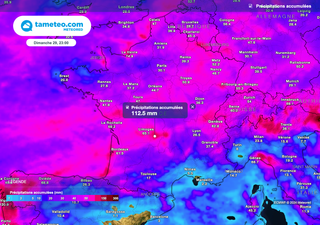 La rivière atmosphérique va toucher la France pendant plusieurs jours ! Quelles sont les régions à haut risque ?