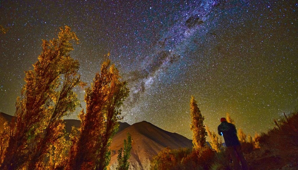 Astroturismo desde La Serena, Valle del Elqui. El Valle del Elqui es conocido por sus cielos perfectos para el astroturismo.