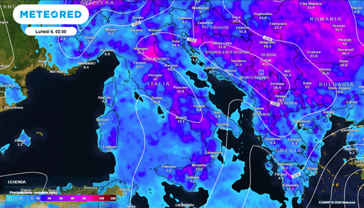 La saccatura che fermer&agrave; il grande caldo si muove a gran velocit&agrave; verso l&rsquo;Italia: data della svolta regione per regione