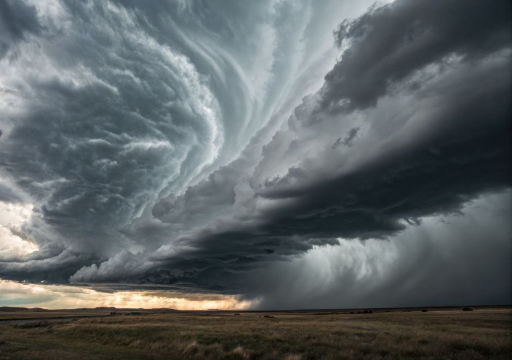 Nube temporalesca. Nube temporalesca.