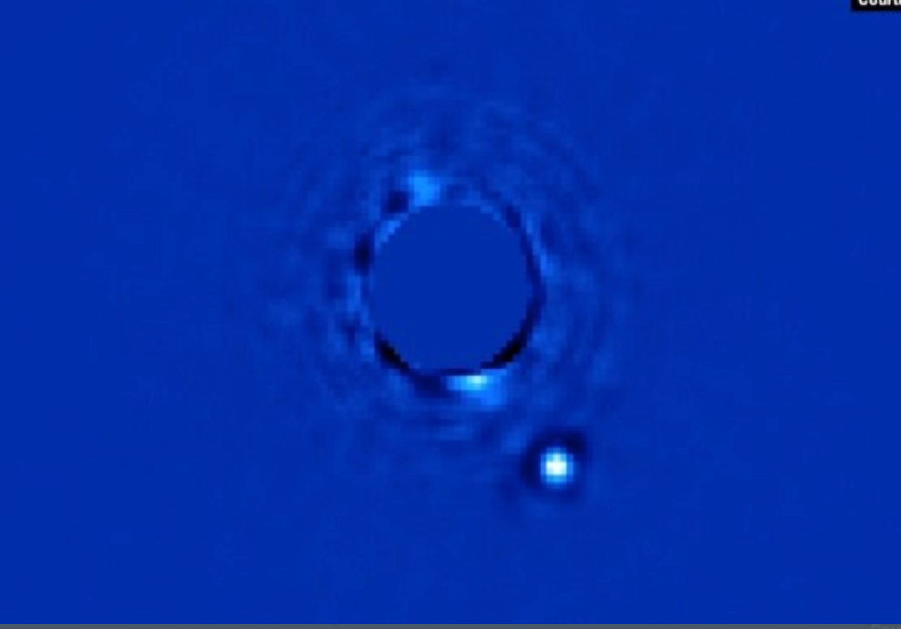 Detecção de exoplanetas usando imagens diretas