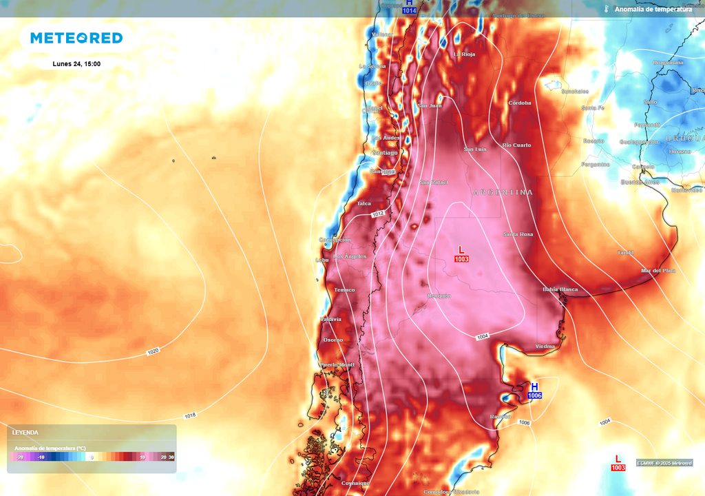 anomalía de temperaturas