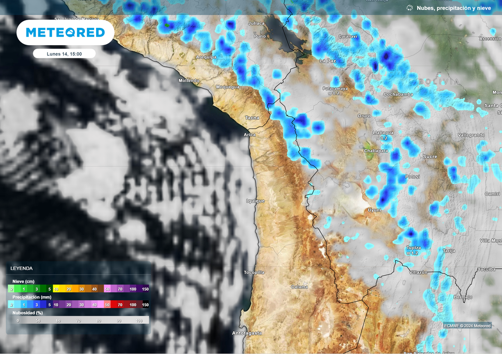 mapa de lluvia y nieve. mapa de lluvia y nieve.
