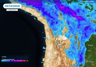 La semana comienza con lluvias en Chile: revisa cómo seguirá el tiempo en los primeros días de octubre