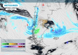 La semana comienza con lluvias y nevadas en Patagonia, pero el mi&eacute;rcoles llegar&aacute; otro notable protagonista