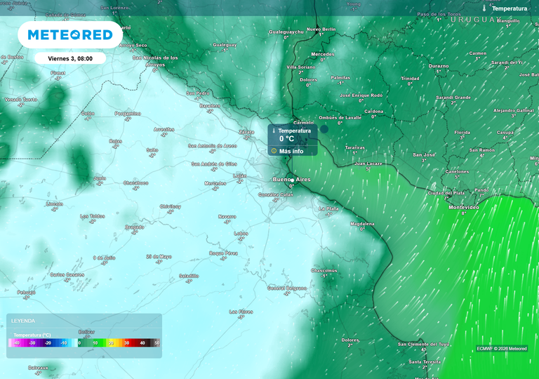 La sensaci&oacute;n t&eacute;rmica cay&oacute; a -5 &deg;C en el AMBA: &iquest;ser&aacute; esta la ma&ntilde;ana m&aacute;s fria en lo que va del a&ntilde;o?