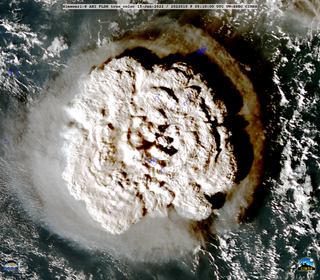 La sorprendente erupción volcánica de Hunga Tonga: nuevos datos