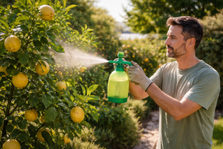 La sorprendente raz&oacute;n por la que algunos usan ajo en el agua de los limoneros