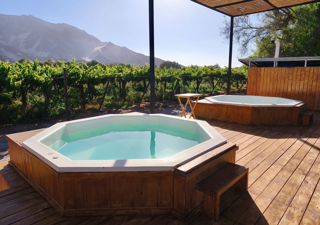 Jacuzzis en Viña Bramador, Copiapó. Jacuzzis en Viña Bramador, Copiapó.